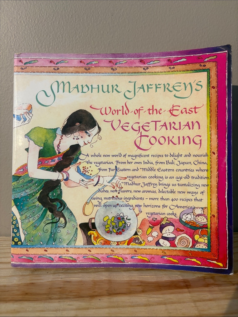 Madhur Jaffrey's World of the East Vegetarian Cooking - Multicolor Wall Art